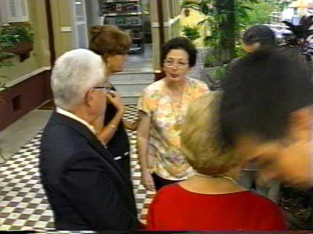 Foto - Visita da Academia Paulista de Letras em Botucatu em 2001