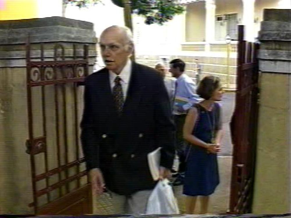 Foto - Visita da Academia Paulista de Letras em Botucatu em 2001