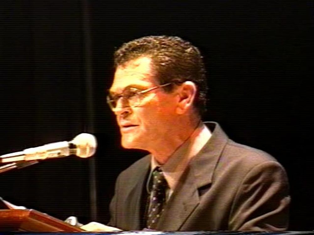 Foto - Visita da Academia Paulista de Letras em Botucatu em 2001