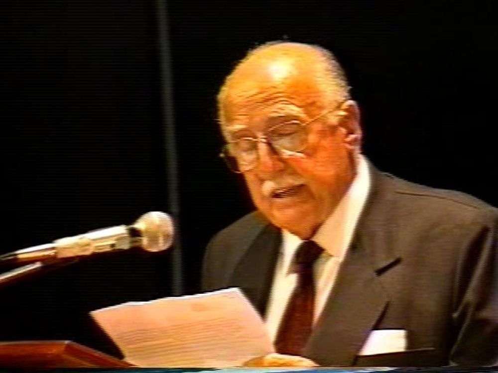 Foto - Visita da Academia Paulista de Letras em Botucatu em 2001