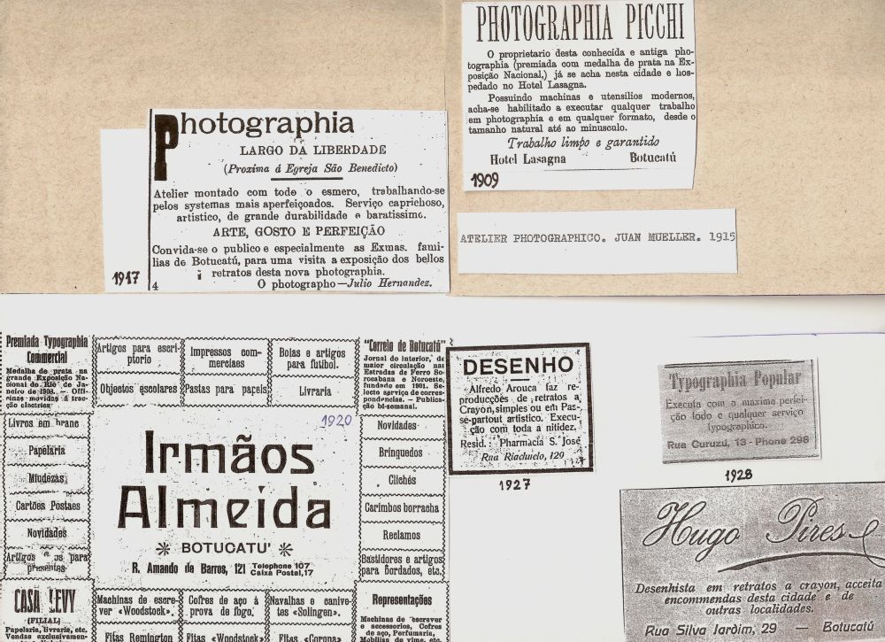 Foto - Fotos antigas de Botucatu - Acervo Maria Anna Moscogliato