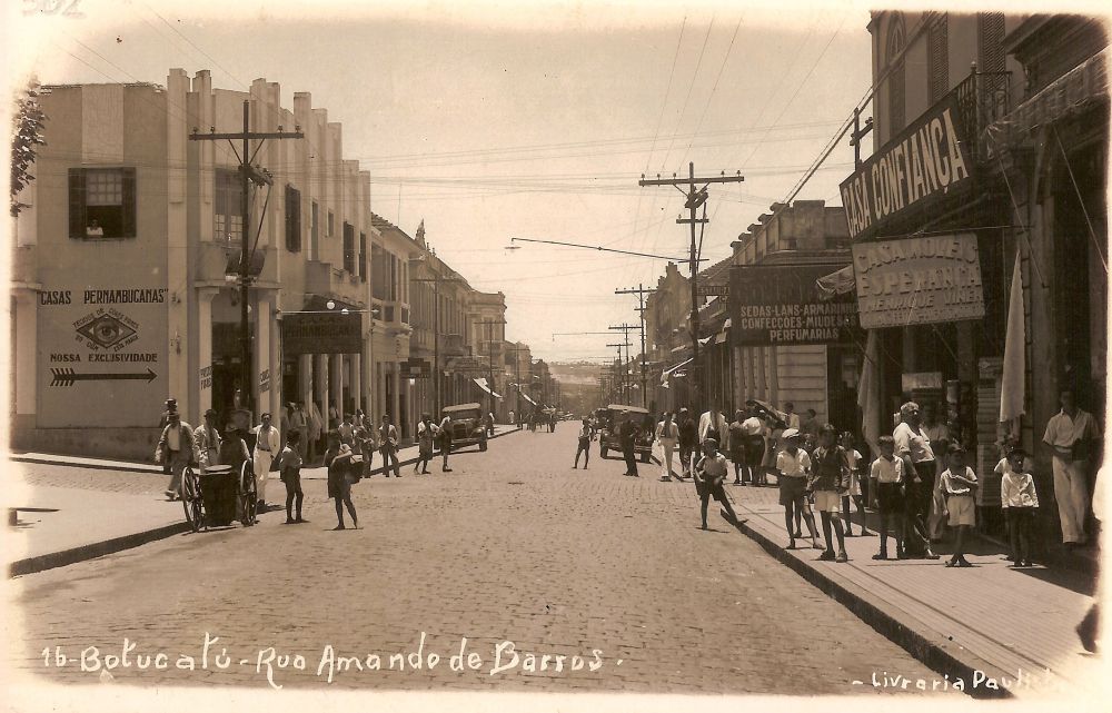 Foto - Fotos antigas de Botucatu - Acervo Maria Anna Moscogliato