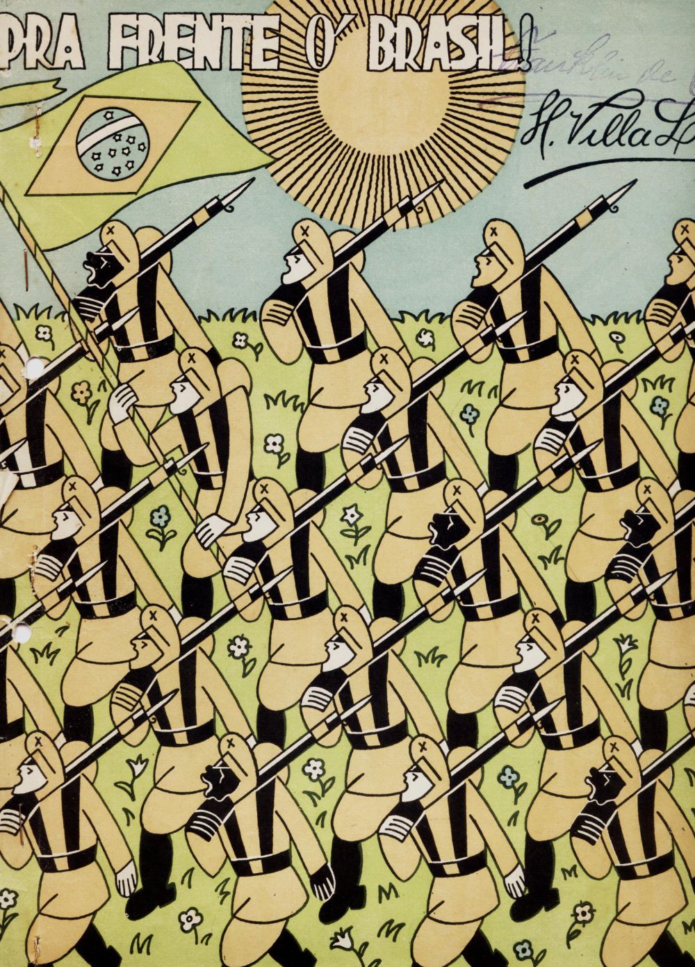 Foto - Espólio musical do Prof. Alfredo Franklin de Mattos
