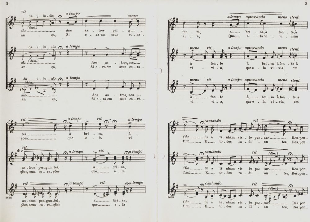 Foto - Espólio musical do Prof. Alfredo Franklin de Mattos
