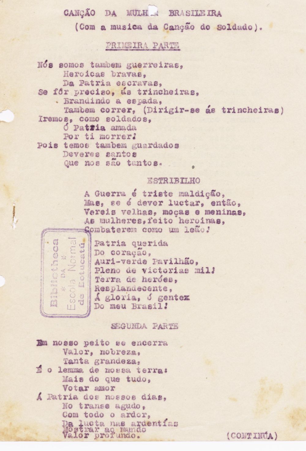 Foto - Espólio musical do Prof. Alfredo Franklin de Mattos
