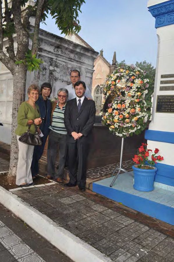Foto - Homenagem ao Capitão José Gomes Pinheiro pelo Prefeito João Cury Neto em 14/04/2011