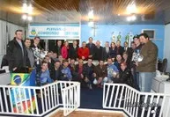 Foi realizada na última segunda feira (28/05) , em homenagem aos grupo de trilheiros de Campinas do Sul.